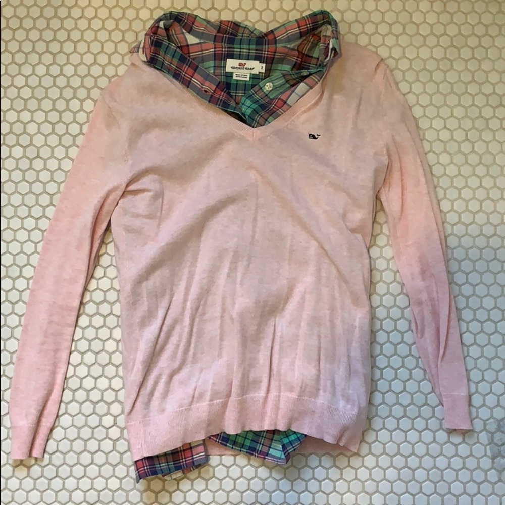 Shirt and sweater